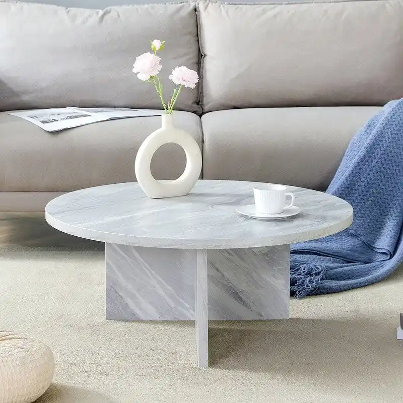 Versatile MDF Round Coffee Table