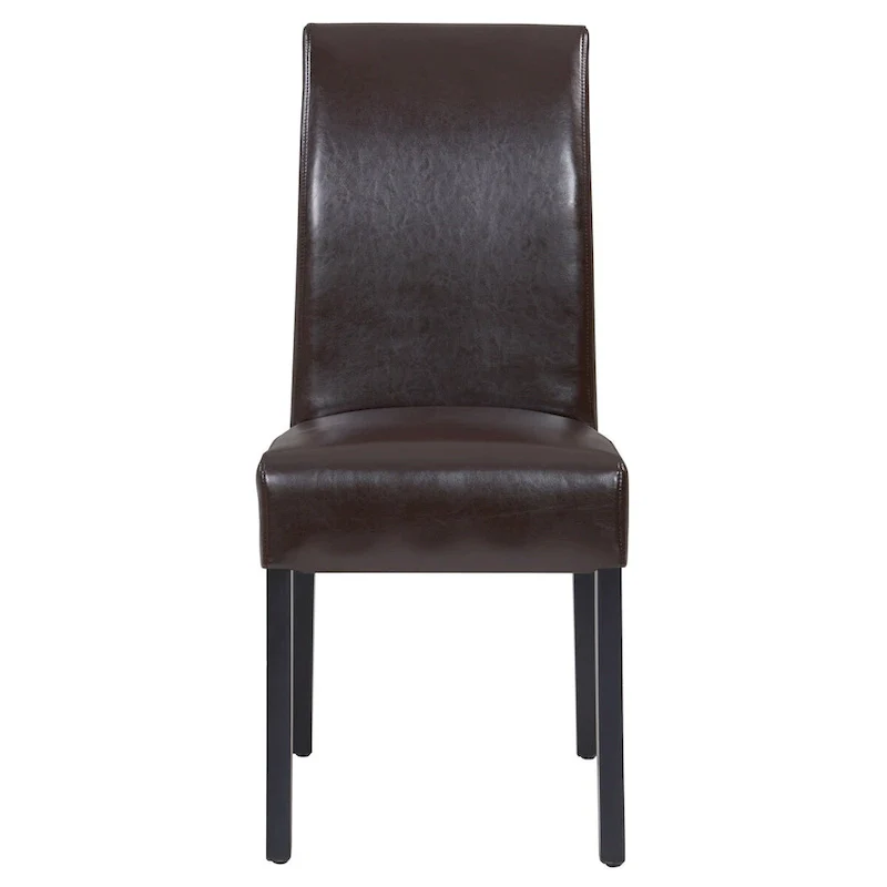Valencia Leather Dining Side Chair, (Set of 2)