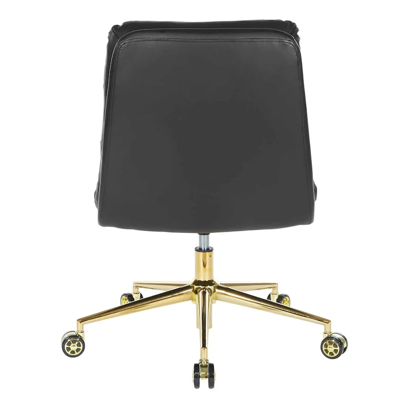 Legacy Swivel Office Chair in Faux Leather