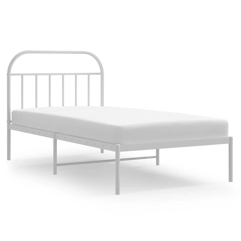 vidaXL 12 Inches Metal Bed Frame No Mattress