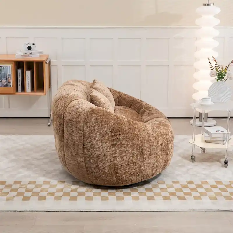 Chenille Bean Bag Chair