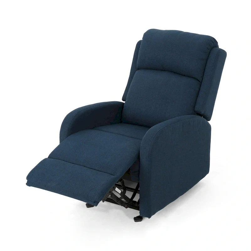 Fabric Rocking Recliner Chair - Single Seater