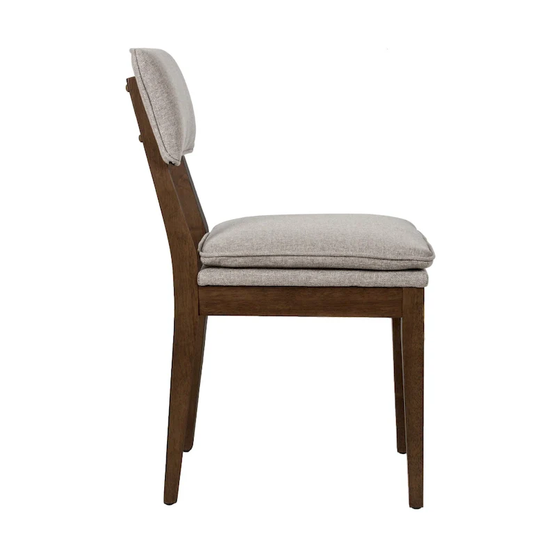 Solid Wood Upholstered Dining Chairs (Set of 2) by East at Main