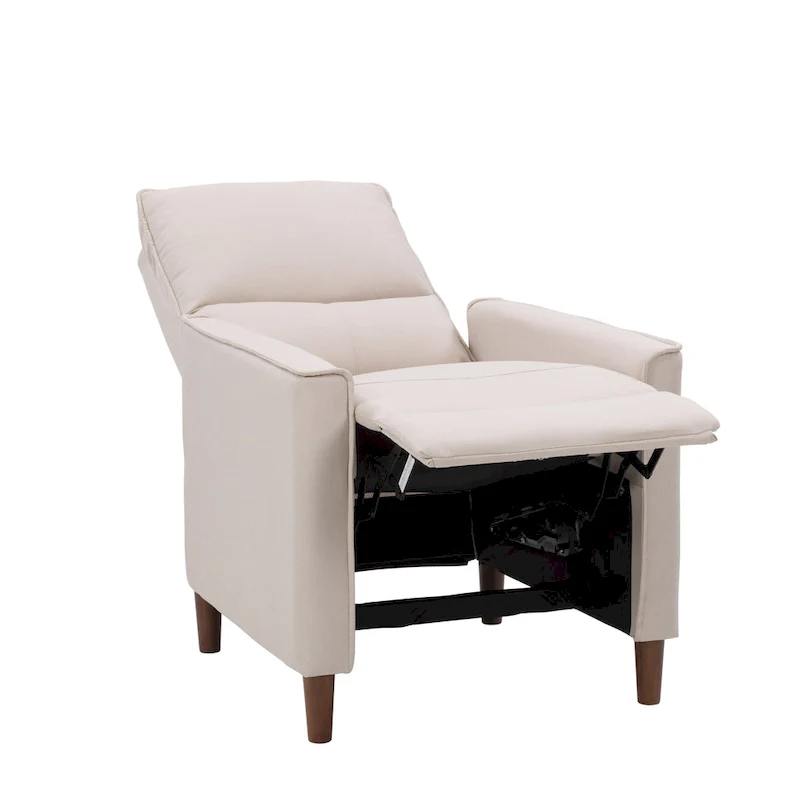 Manual Recliner Chair with Footrest
