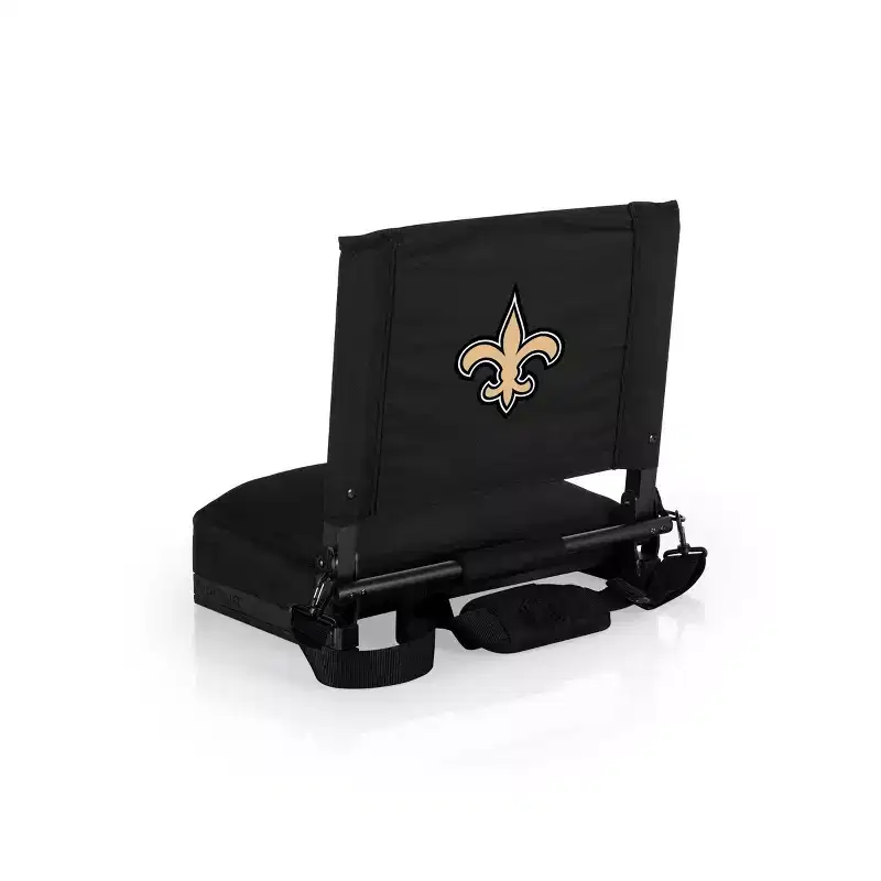 NFL New Orleans Saints Stadium Seat Cushion with Back Support