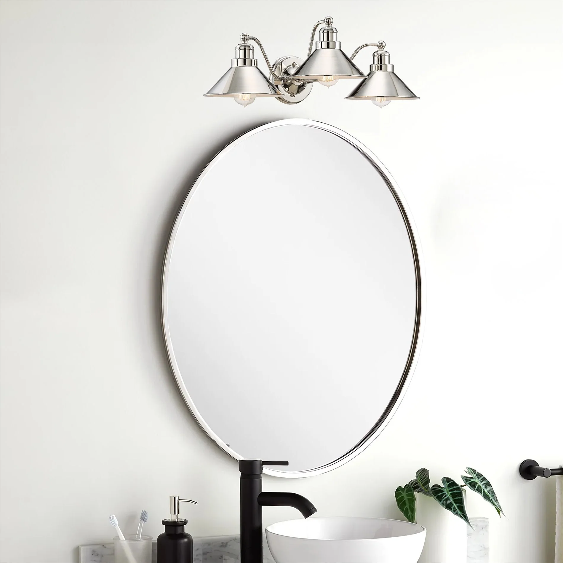 Welton 26 3-Light Modern Farmhouse Bathroom Light