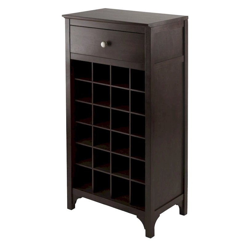 Ancona Wine Cabinet, Espresso