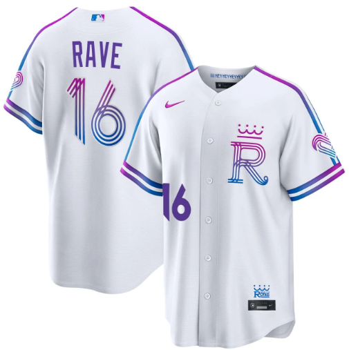 John Rave Kansas City Royals White 2026 City Connect Jersey