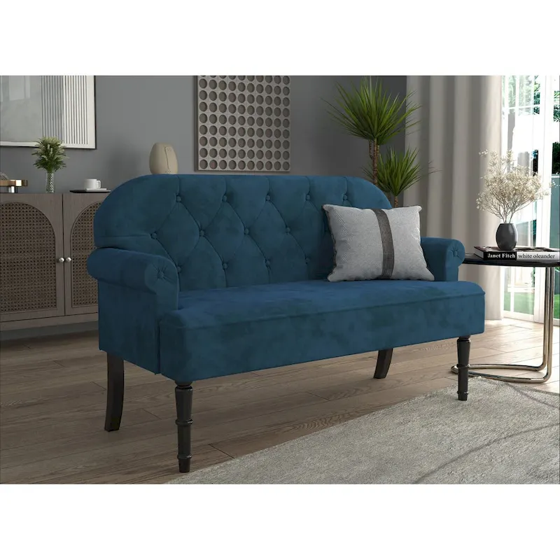 Margherita Rolled Arm Settee