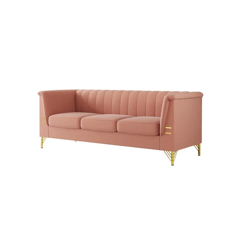 82.67 W Velvet Sofa