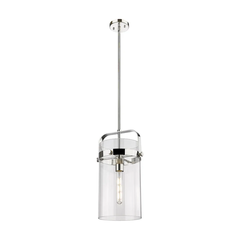 Innovations Lighting Pilaster - 1 Light 8  Stem Hung Pendant