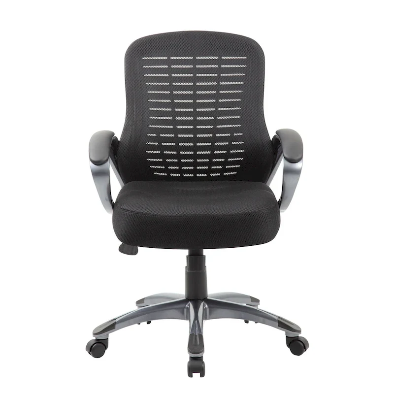 Ribbed High Back Mesh Office Chair