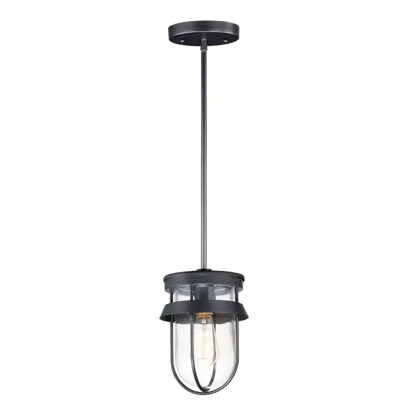 Maxim Lighting Breakwater 1 - Light Pendant in Black