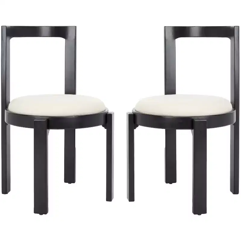 Estes Round Dining Chair (Set of 2) - DCH8802 - Safavieh