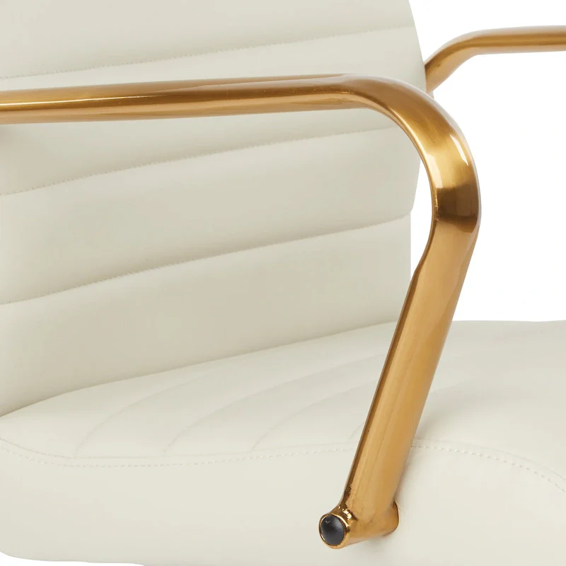 Baldwin Mid-Back Faux Leather Chair