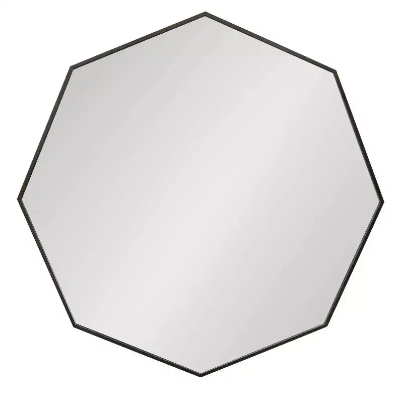 30.7 x 30.7 Rhodes Octagon Wall Mirror - Kate & Laurel All Things Decor