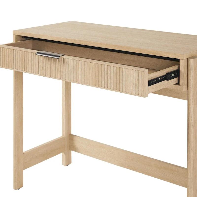 Middlebrook Designs Reeded Writing Desk with Drawer