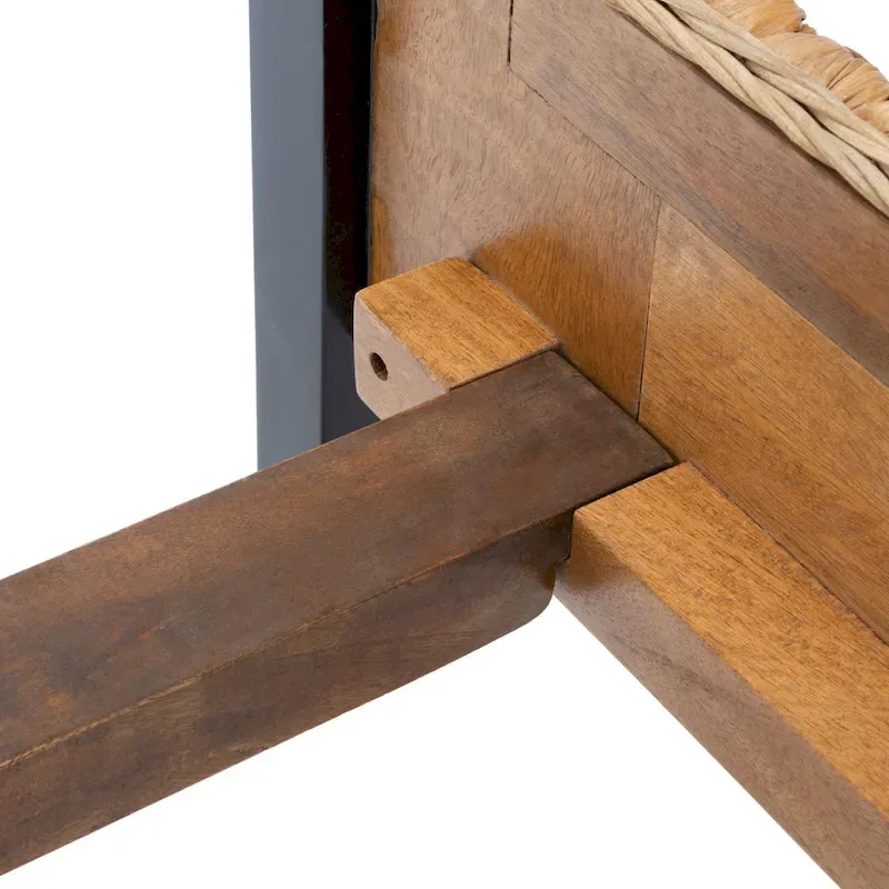 SAFAVIEH Regine Coastal Rattan Bed