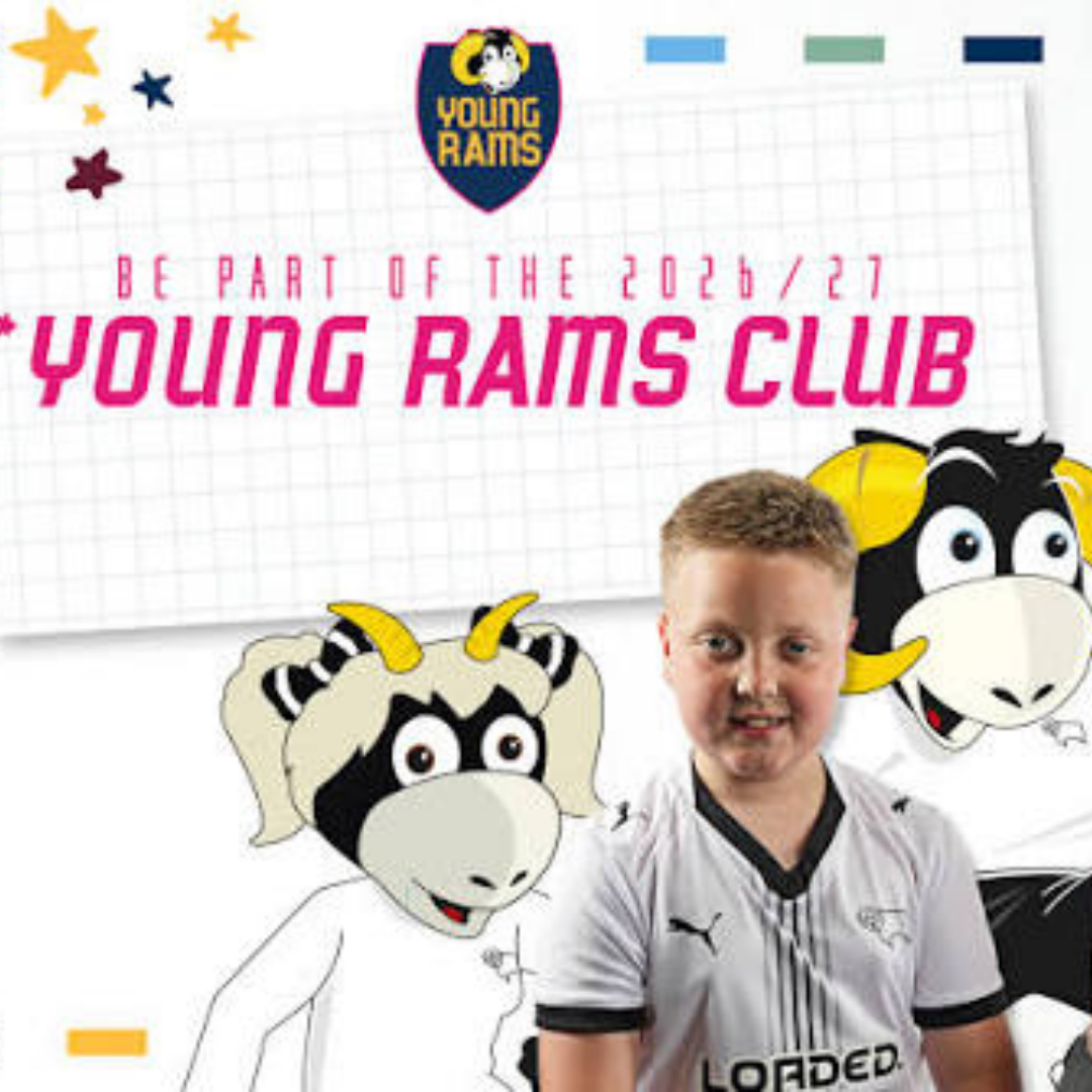 Kid's Derby County Home Kit 2026/27
