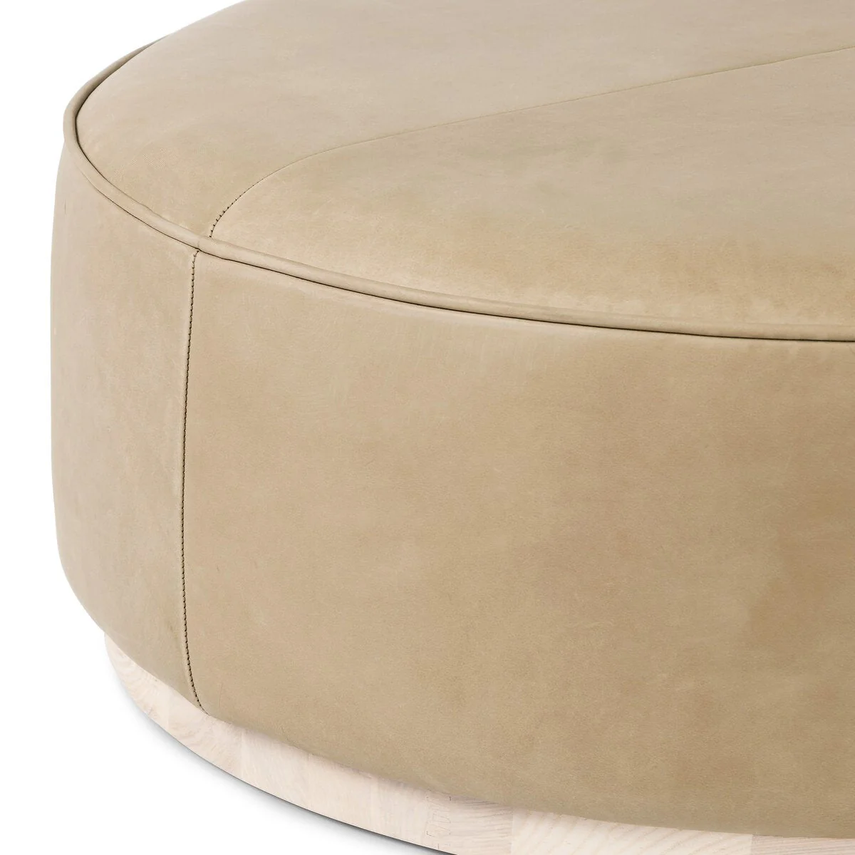 Sinclair Large Round Ottoman.