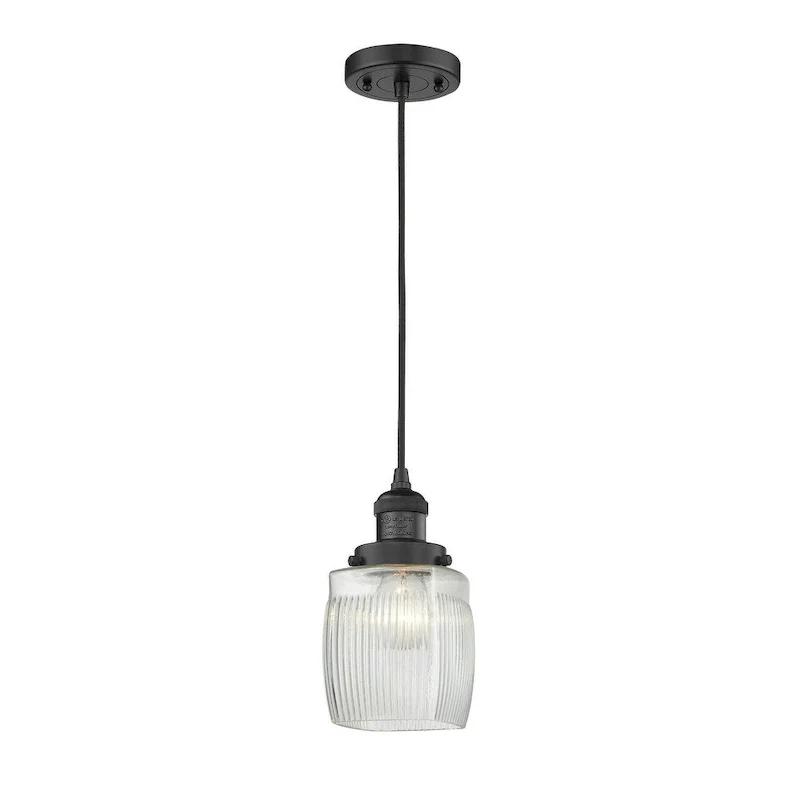 Innovations Lighting Colton Single Light 6  Wide Mini Pendant with