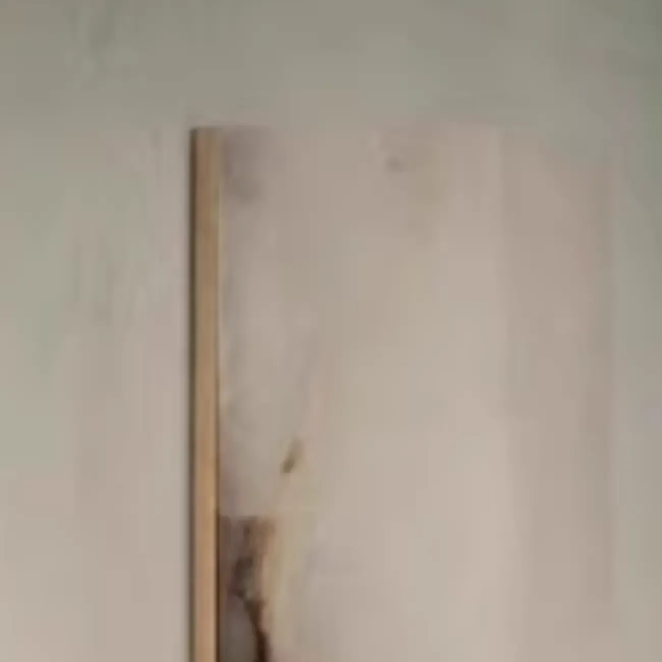 Art Deco 2-Light Curved Solid Alabaster Wall Sconce