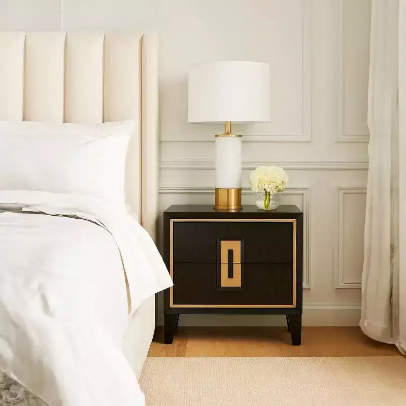 Royal Hampton Nightstand, 2 Drawers,27 Inch