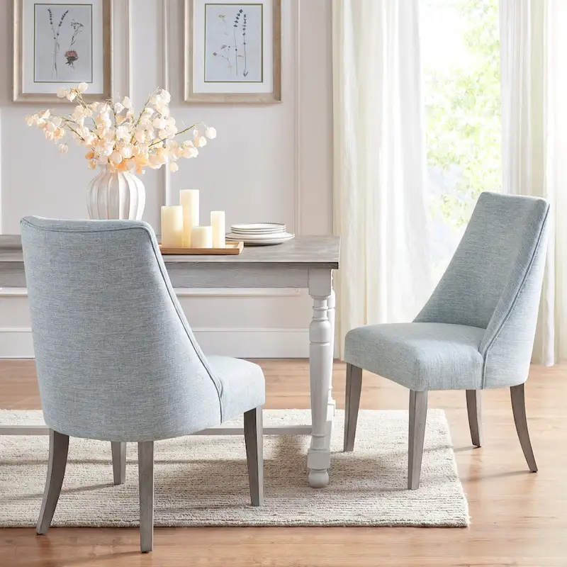 Martha Stewart Winfield Upholstered Dining chair Set of 2