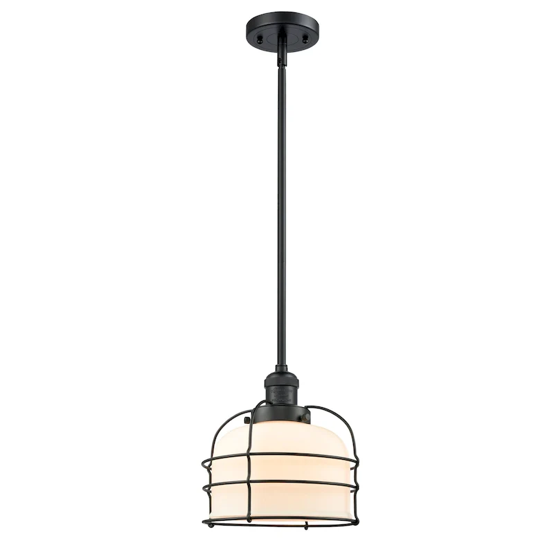 Innovations Lighting Bell Cage - 1 Light 9  Mini Pendant