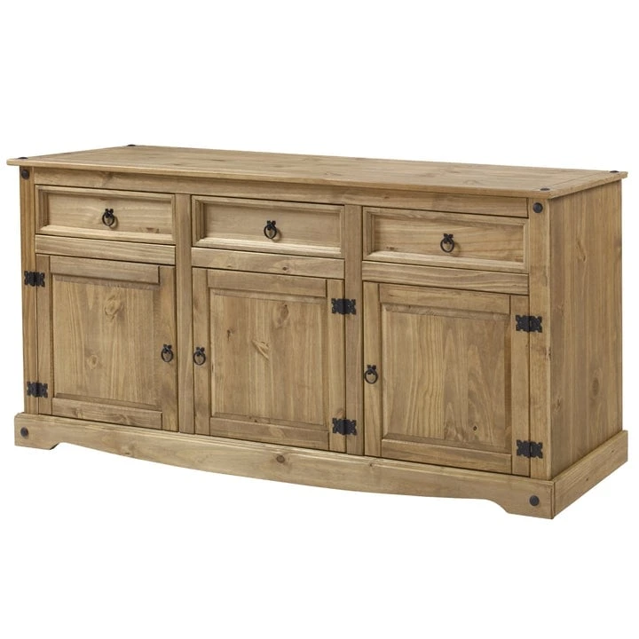 65 Wood Buffet Sideboard Farmhouse - Corona Collection