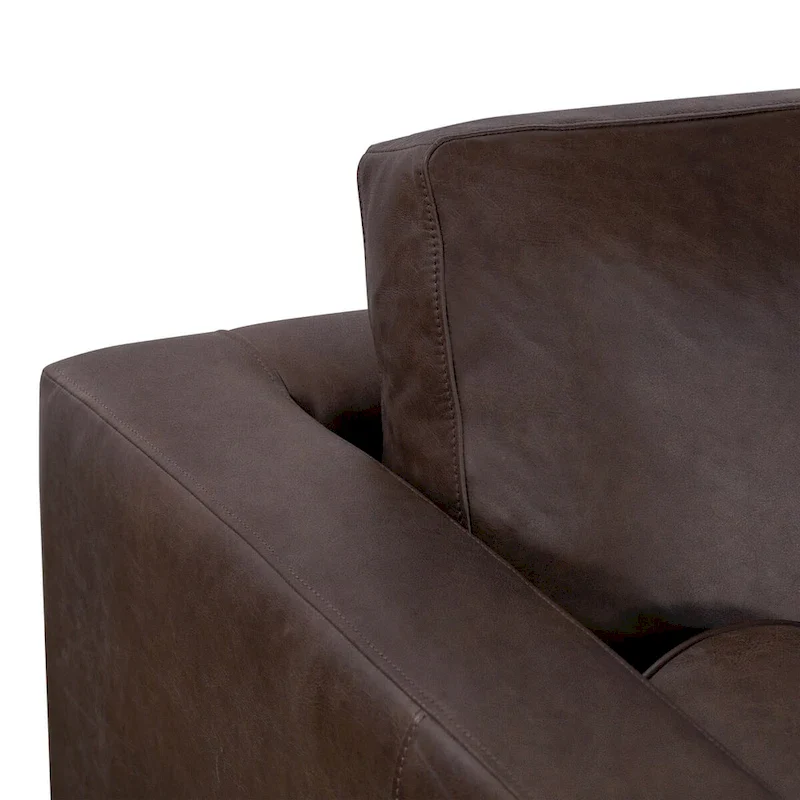 Poly and Bark Napa Lounge Chair - Genuine Italian Leather