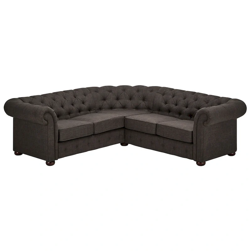 Knightsbridge Scrolled Arm Chesterfield Sectional by iNSPIRE Q Artisan