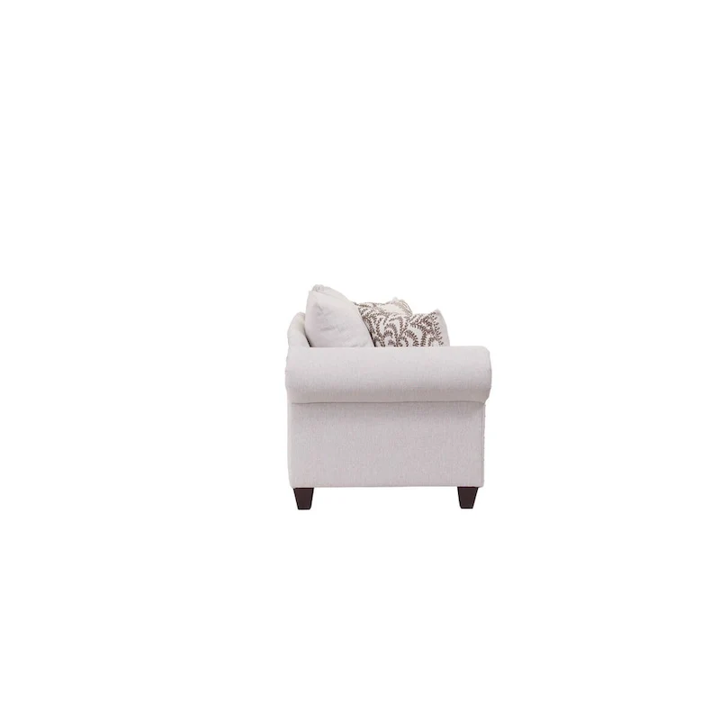 Traditional Linen Sofa