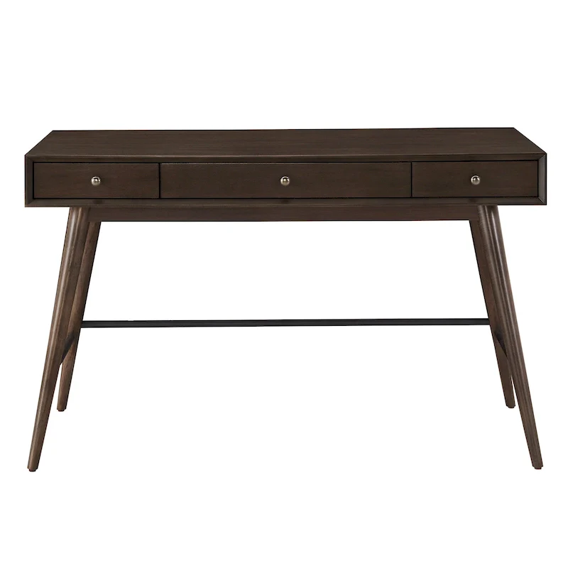 Aksel Wood 3-drawer Writing Desk by iNSPIRE Q Modern