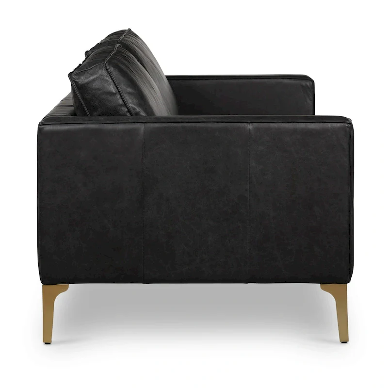 Mateo 82.5  Sofa - Full Grain Genuine Italian Leather