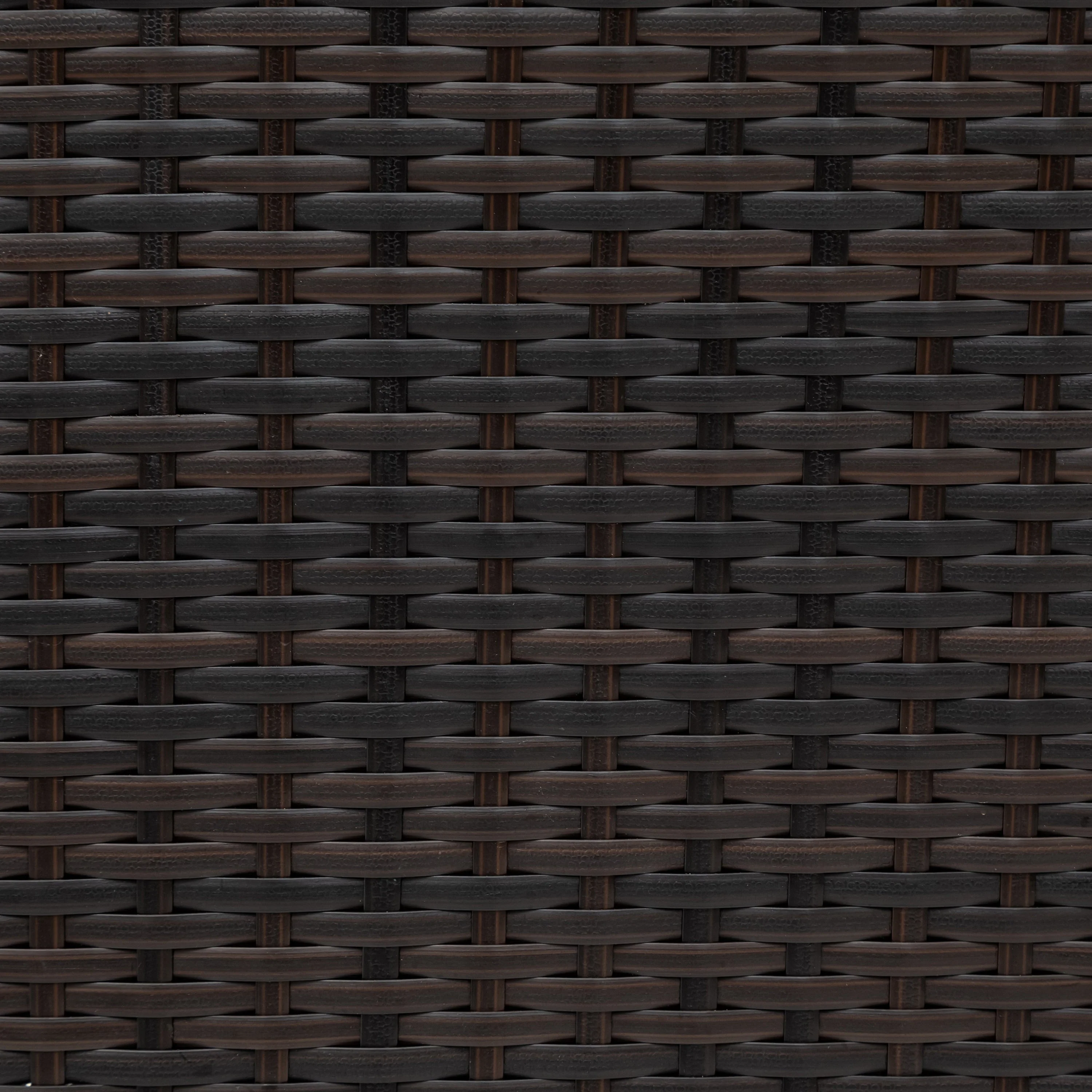 Walker Edison | Modern Wicker 5 Pieces All-Weather Wicker Sofa Set