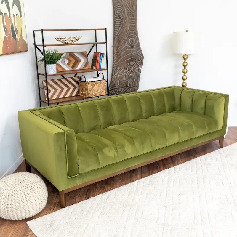 Jasmine Mid Century Modern Luxury Boucle Couch