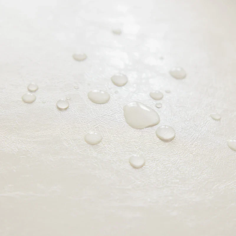 Cream Modern 24.4 PU Leather Accent Chair