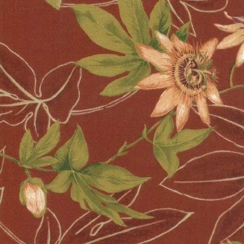 International Caravan Maui Footstool with Cushion