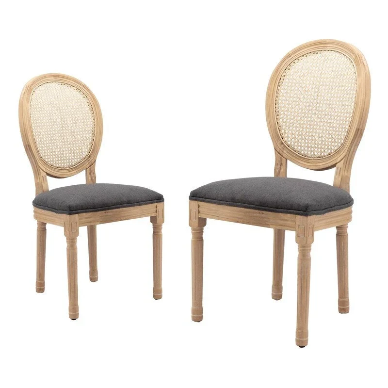 French Dining Chair with Nailhead Trim Set of 4