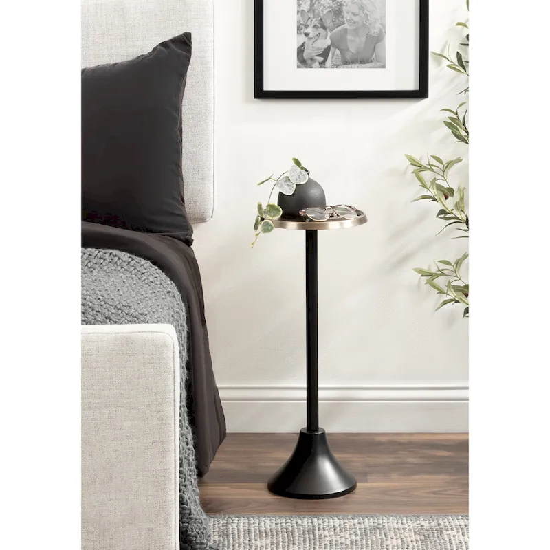 Kate and Laurel Sanzo Metal Side Table
