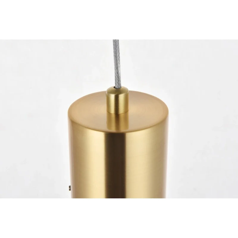 Elegant Lighting Constellation Single Light 5  Wide LED Suspension