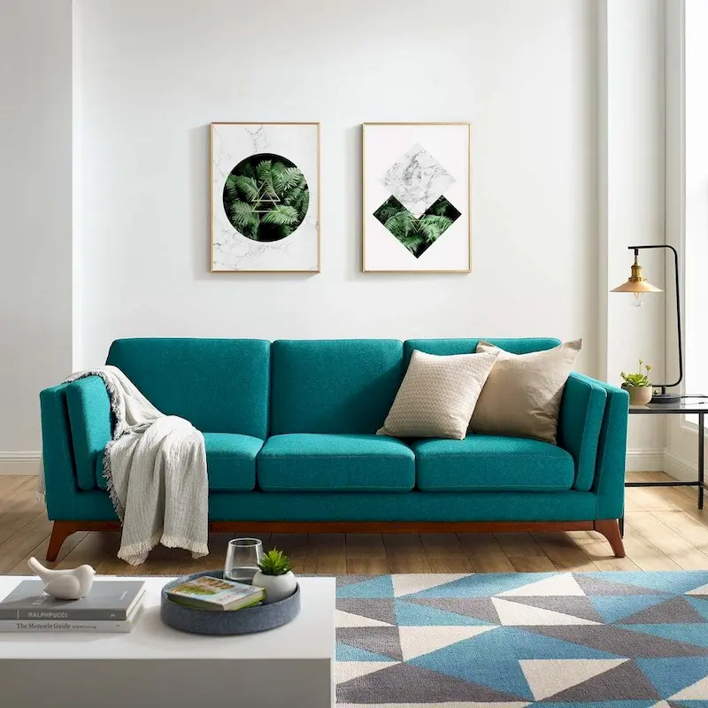 Upholstered Fabric Sofa