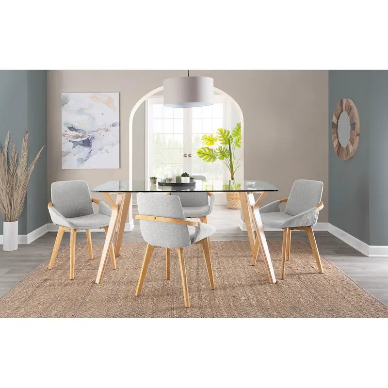 Carson Carrington Pugo Natural Wood Dining Chair