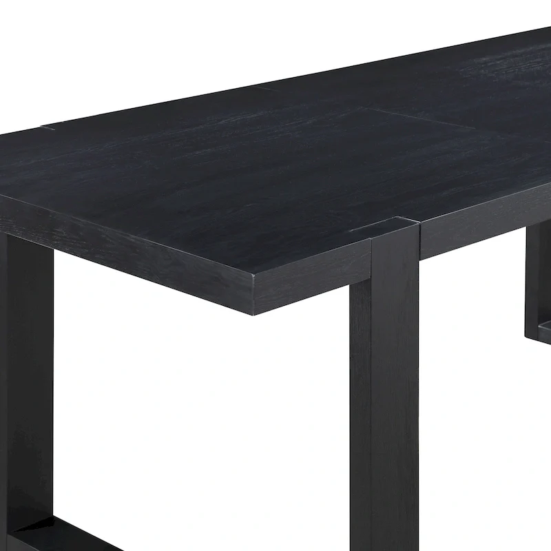 Steve Silver Yantis Modern Charcoal Counter Height Dining Table
