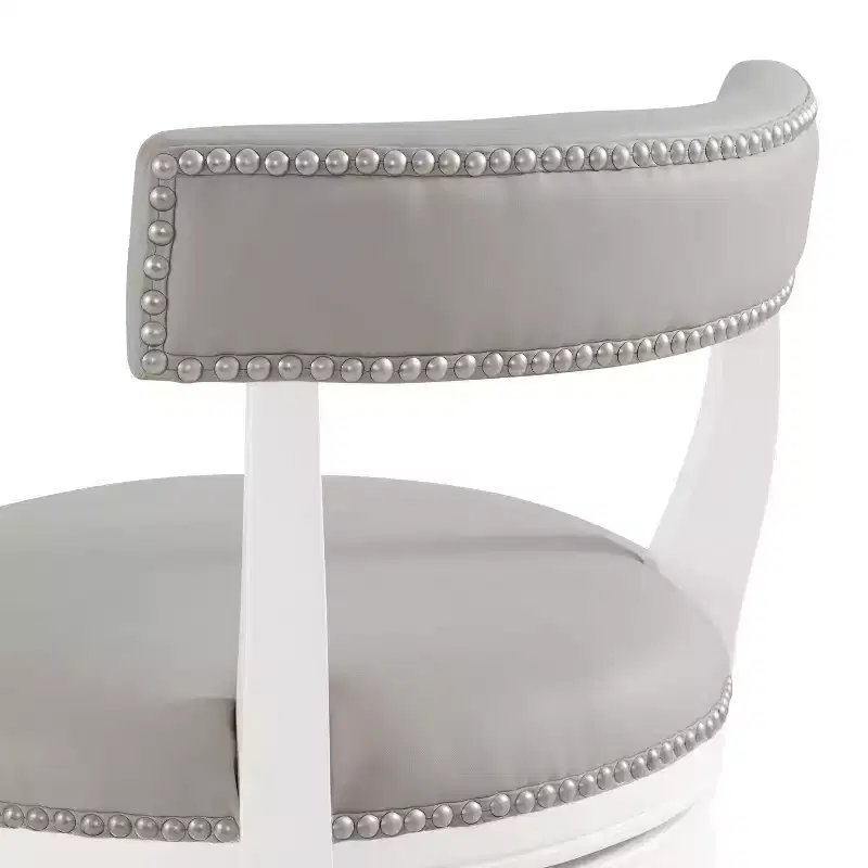 Set of 2 Hanover Swivel Bar Height Stools - Alaterre Furniture
