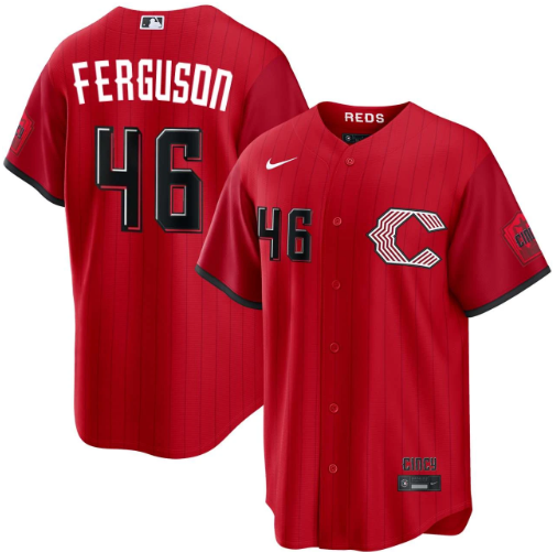 Caleb Ferguson Cincinnati Reds Red 2026 City Connect Limited Jersey