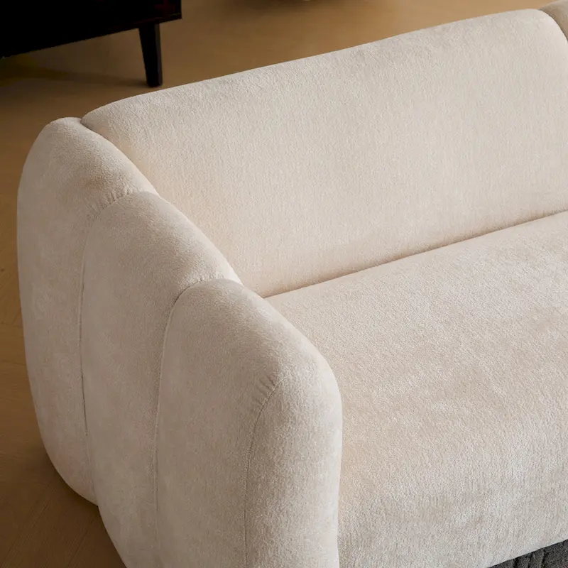 Christopher Knight Home - Tonson 83 3-Seater Wave Design Sofa