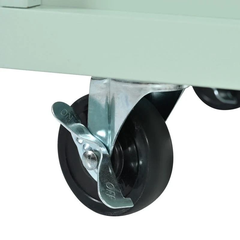 Drop-Leaf Counter top Kitchen Cart ,Kitchen Island with 3 Drawers