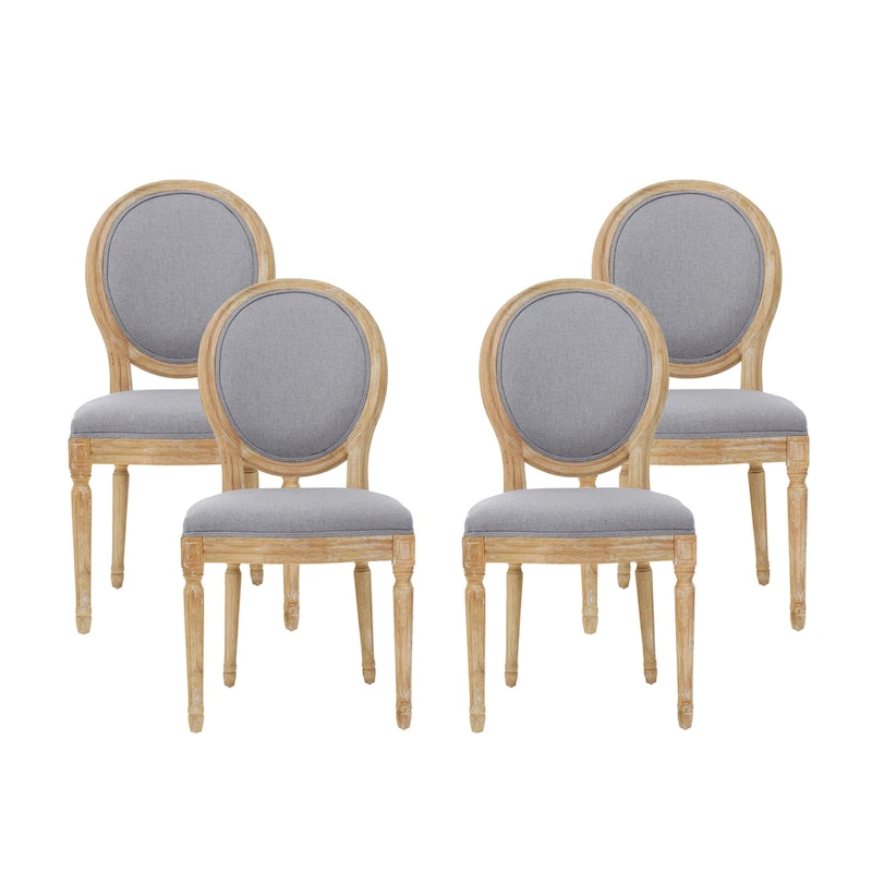 Phinnaeus French Country Dining Chairs (Set of 4) by Christopher Knight Home